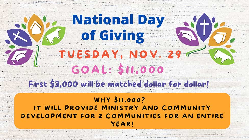Give to Living Hope for Honduras on National Day of Giving, 2022.